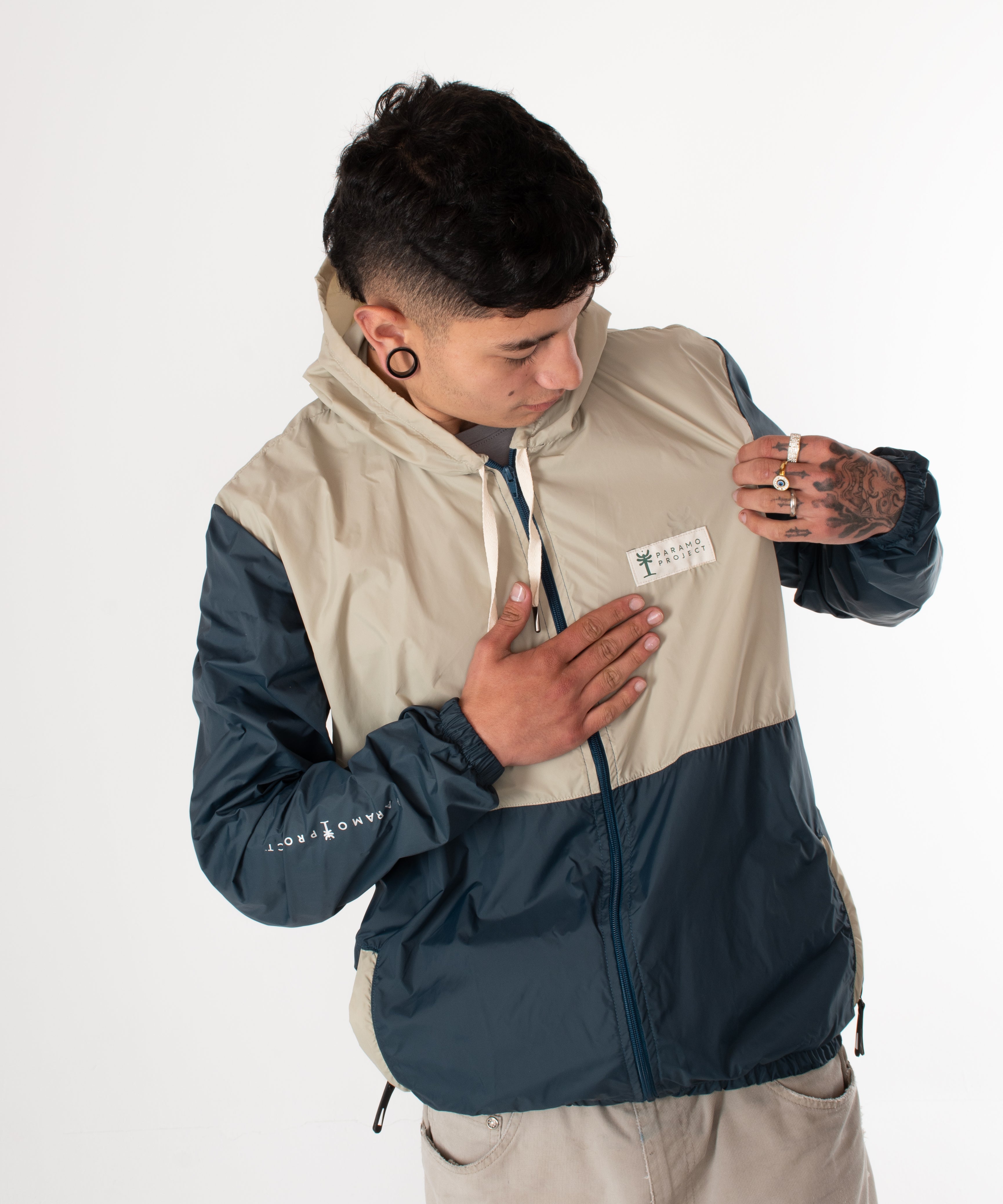 Chaqueta Para Hombre Bitono Paramo