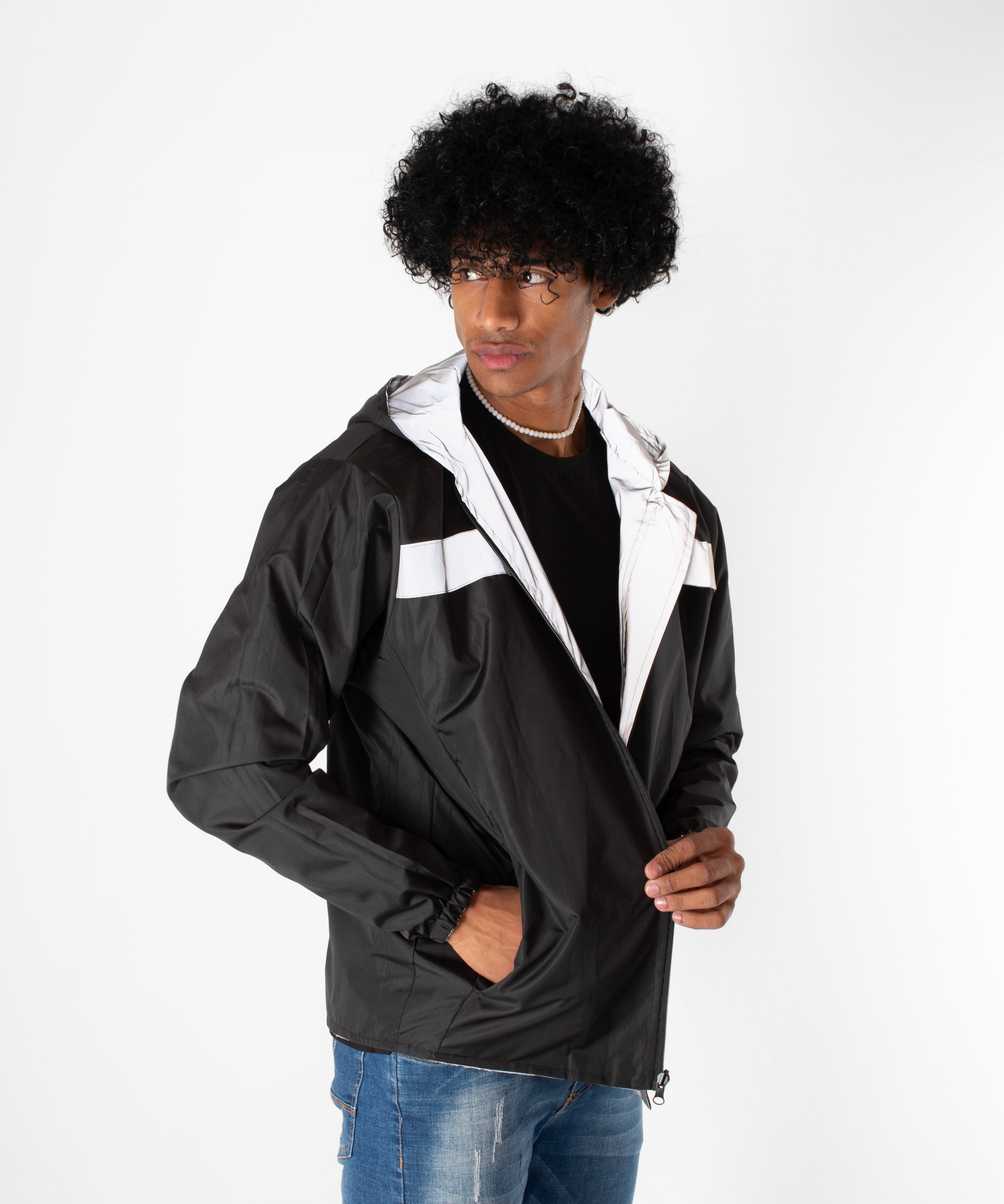 Chaqueta Bikers Reflectiva (Doble Faz)