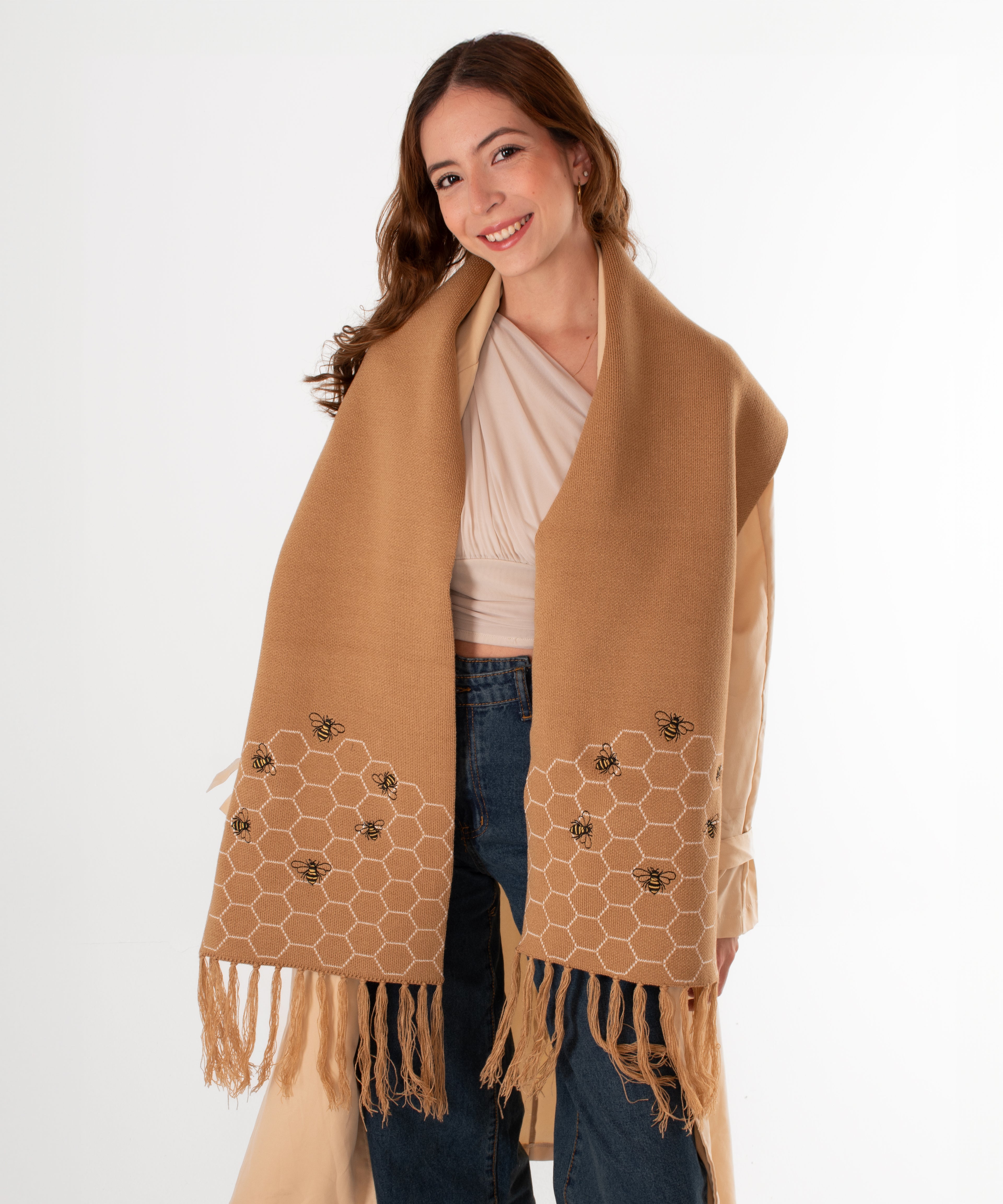 Bufanda Abejas